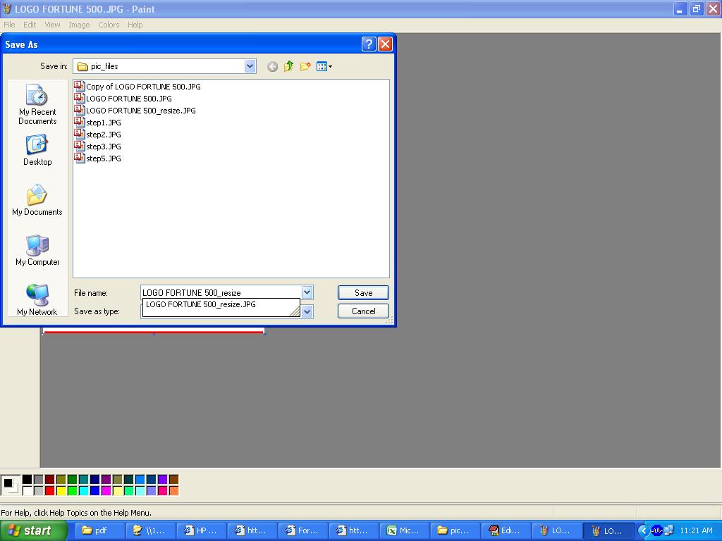 Sample Picture Step 4